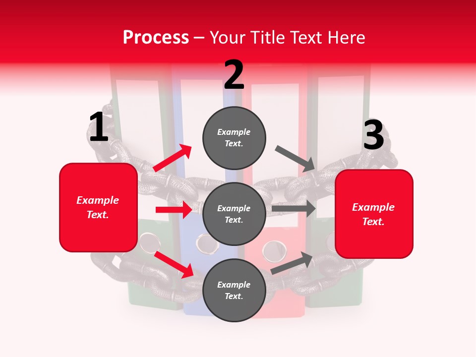 Folder Metal Storage PowerPoint Template