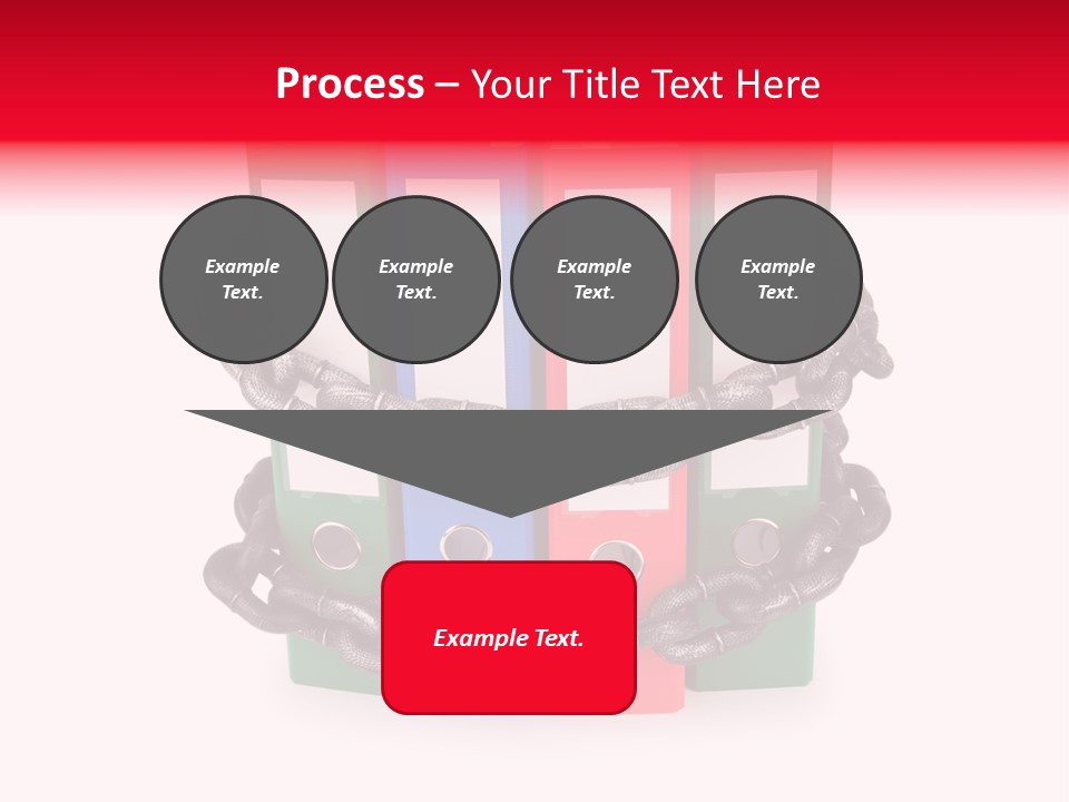 Folder Metal Storage PowerPoint Template