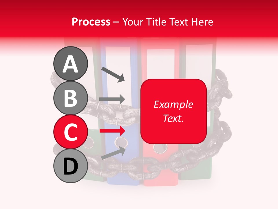 Folder Metal Storage PowerPoint Template