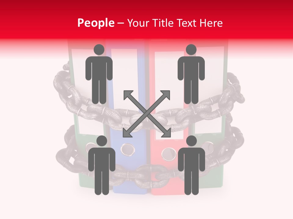 Folder Metal Storage PowerPoint Template