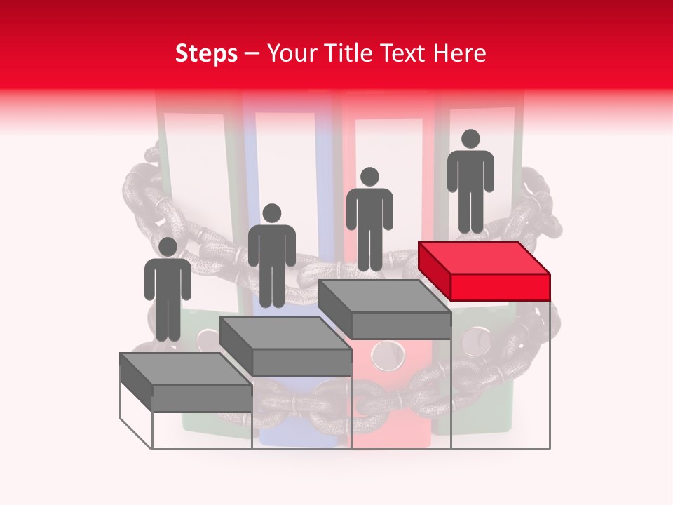 Folder Metal Storage PowerPoint Template