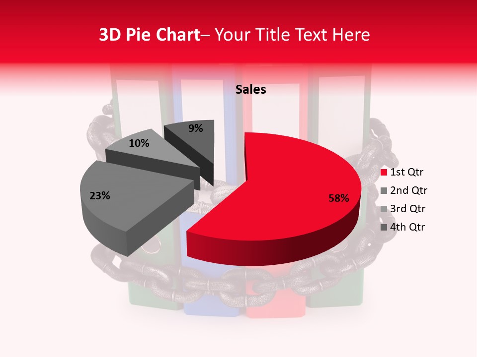 Folder Metal Storage PowerPoint Template