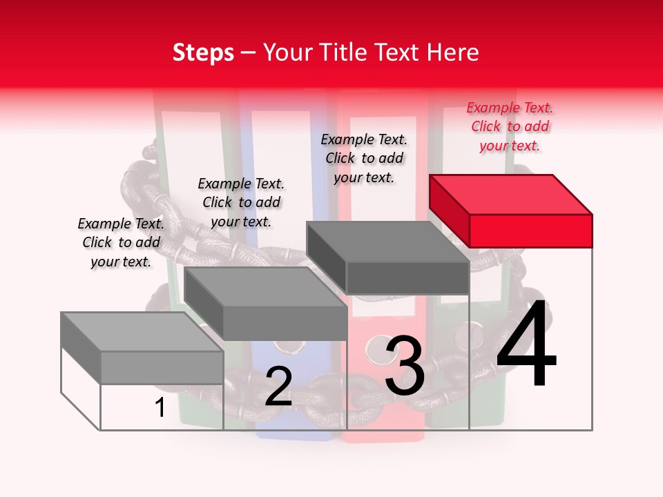 Folder Metal Storage PowerPoint Template