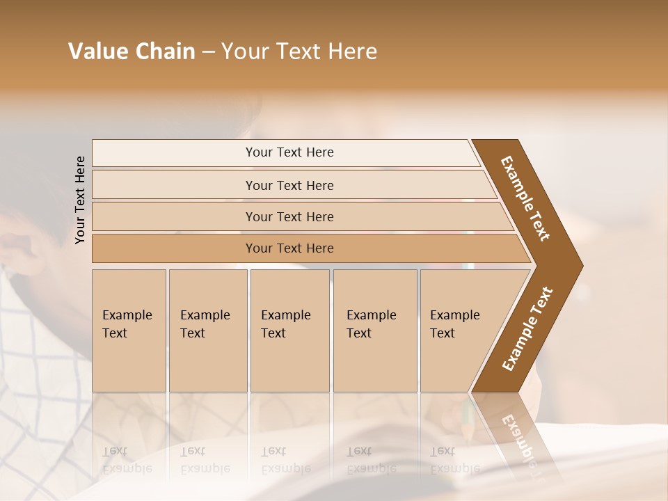 Hand Letters Win PowerPoint Template
