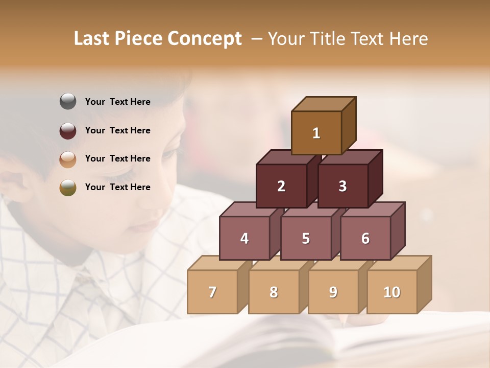 Hand Letters Win PowerPoint Template