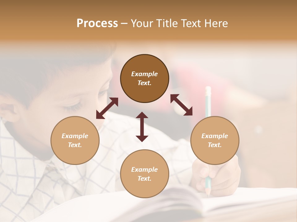 Hand Letters Win PowerPoint Template