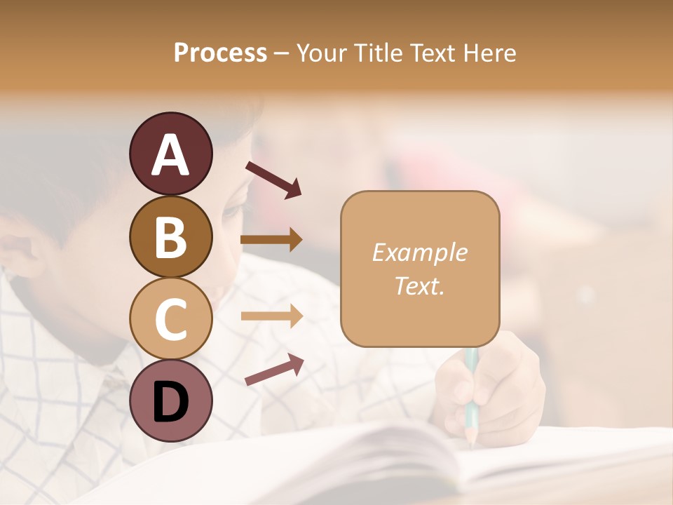 Hand Letters Win PowerPoint Template
