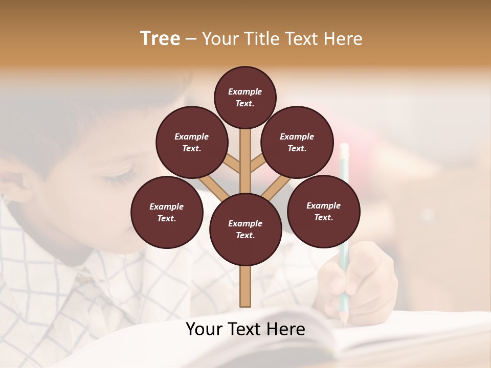 Hand Letters Win PowerPoint Template