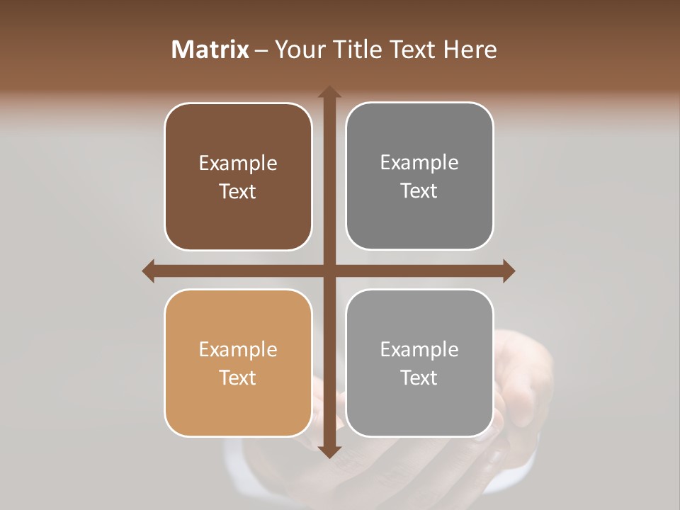 Necessity Suit Opportunity PowerPoint Template
