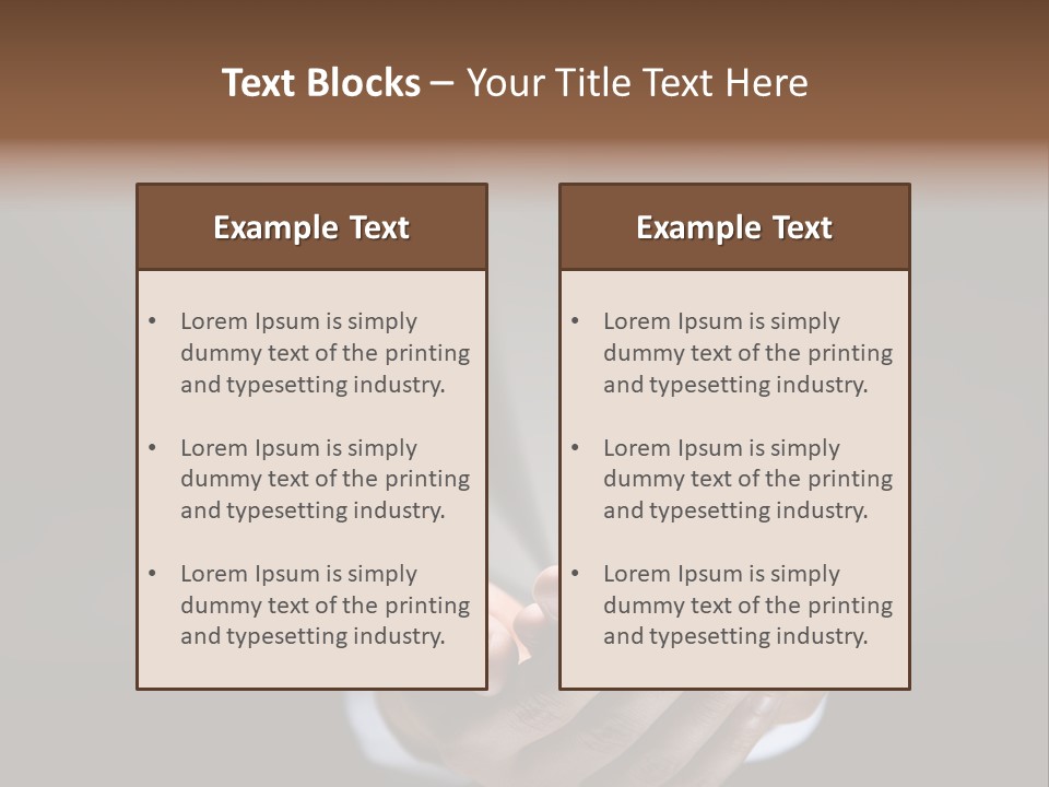 Necessity Suit Opportunity PowerPoint Template