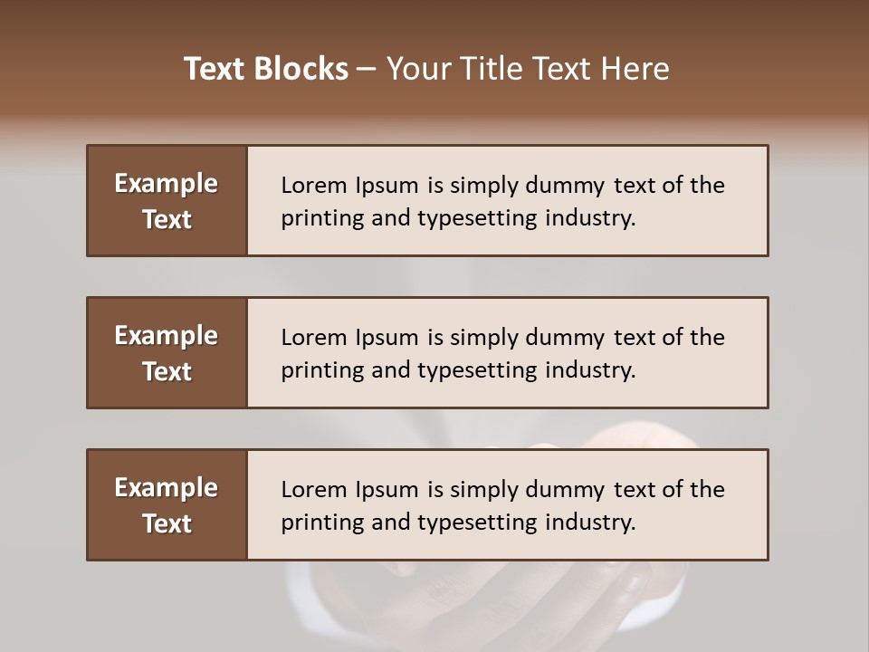 Necessity Suit Opportunity PowerPoint Template