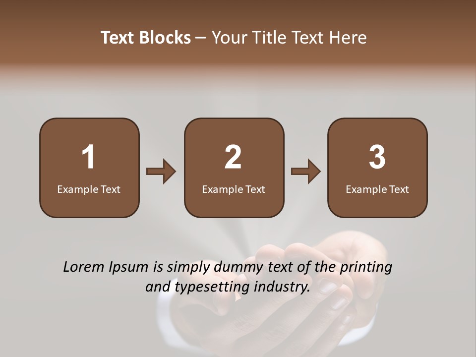 Necessity Suit Opportunity PowerPoint Template