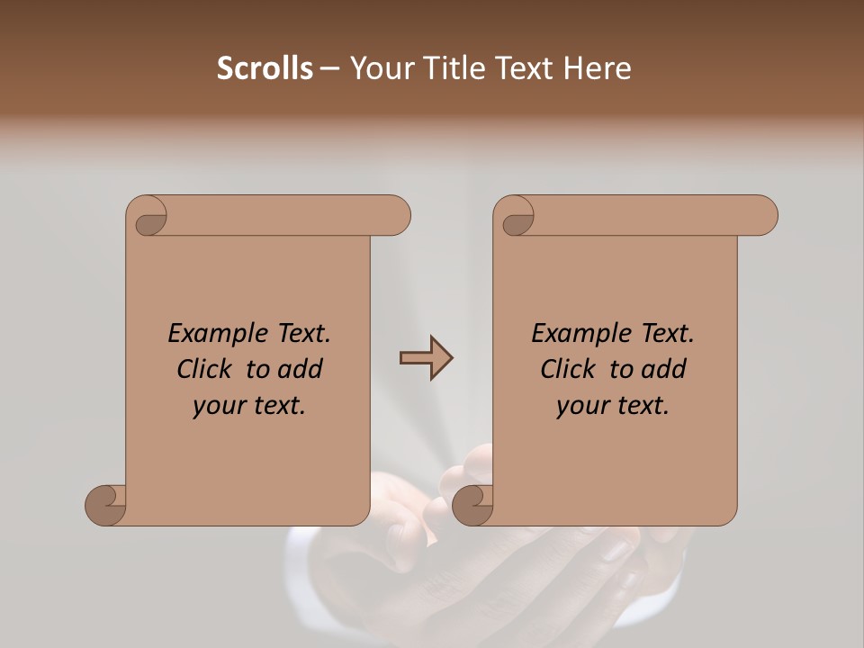 Necessity Suit Opportunity PowerPoint Template