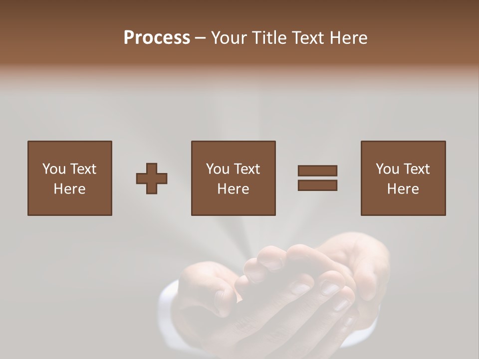 Necessity Suit Opportunity PowerPoint Template
