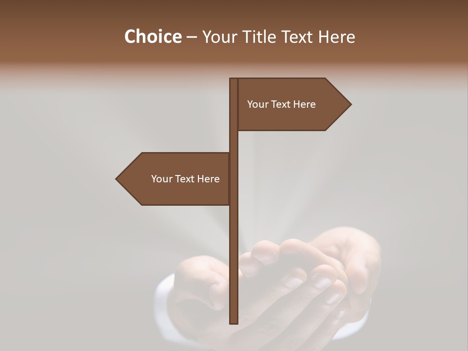 Necessity Suit Opportunity PowerPoint Template