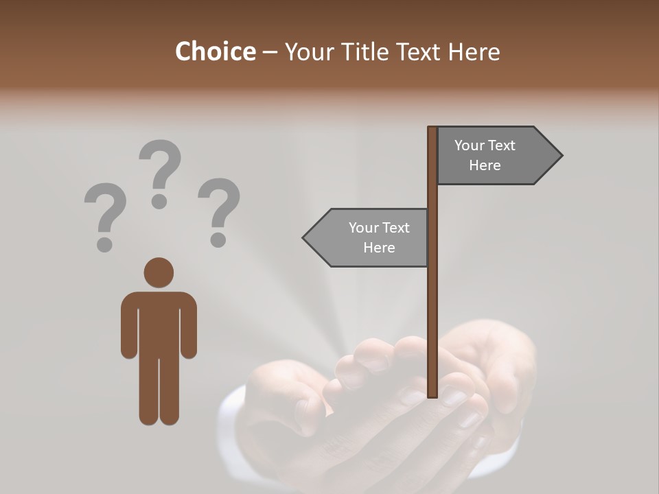 Necessity Suit Opportunity PowerPoint Template