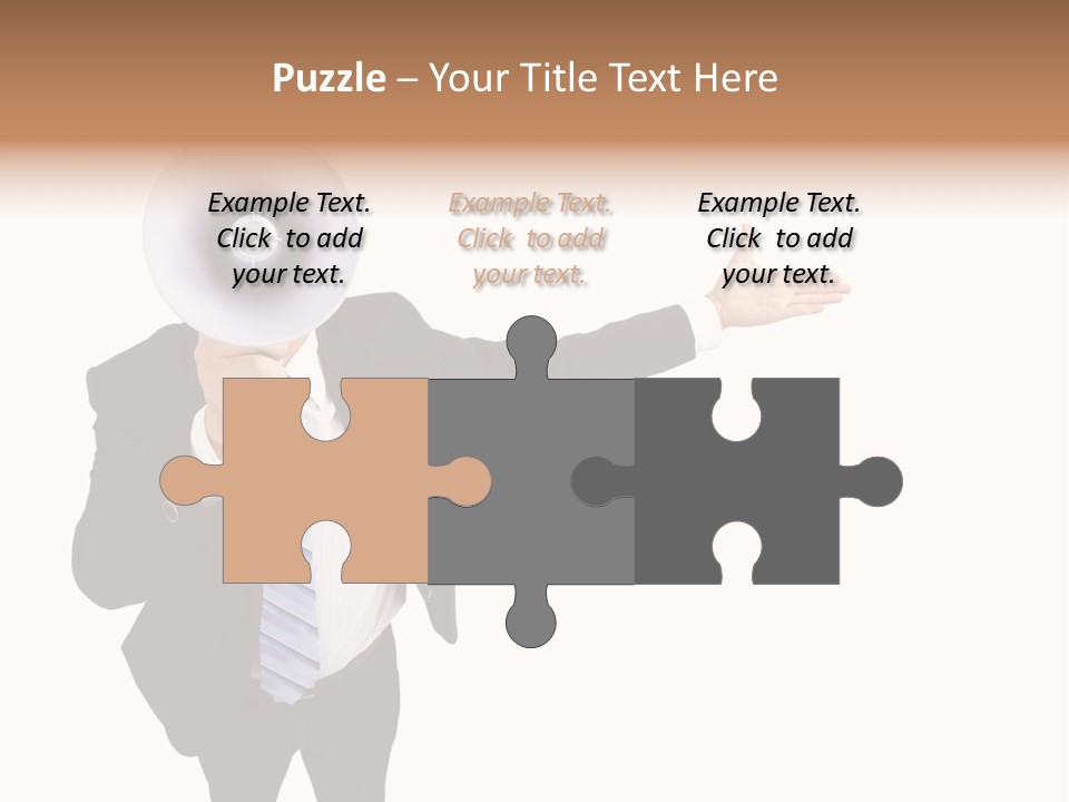 Shouting Speaker Energy PowerPoint Template