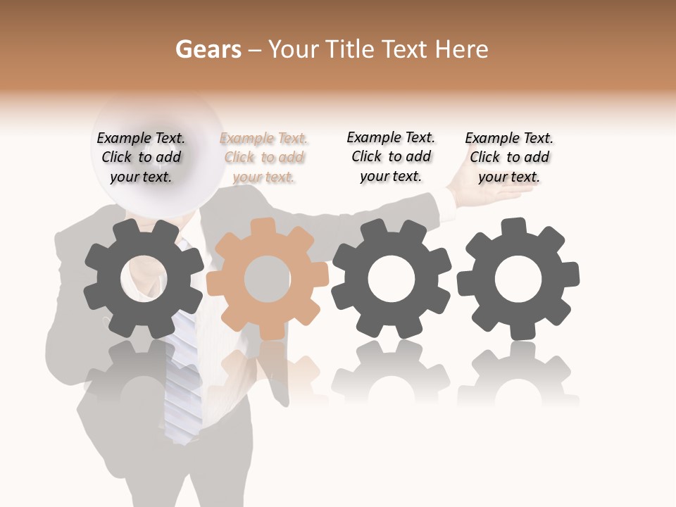 Shouting Speaker Energy PowerPoint Template