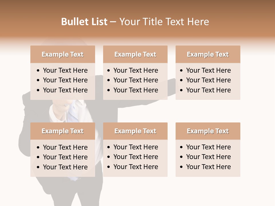Shouting Speaker Energy PowerPoint Template