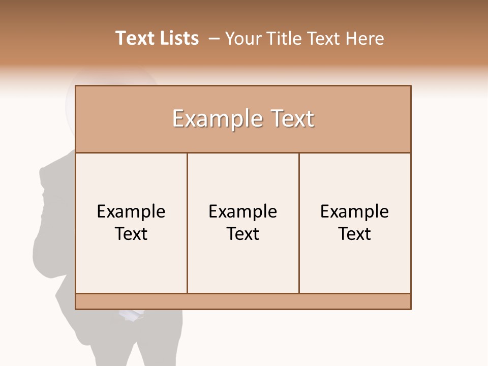 Shouting Speaker Energy PowerPoint Template