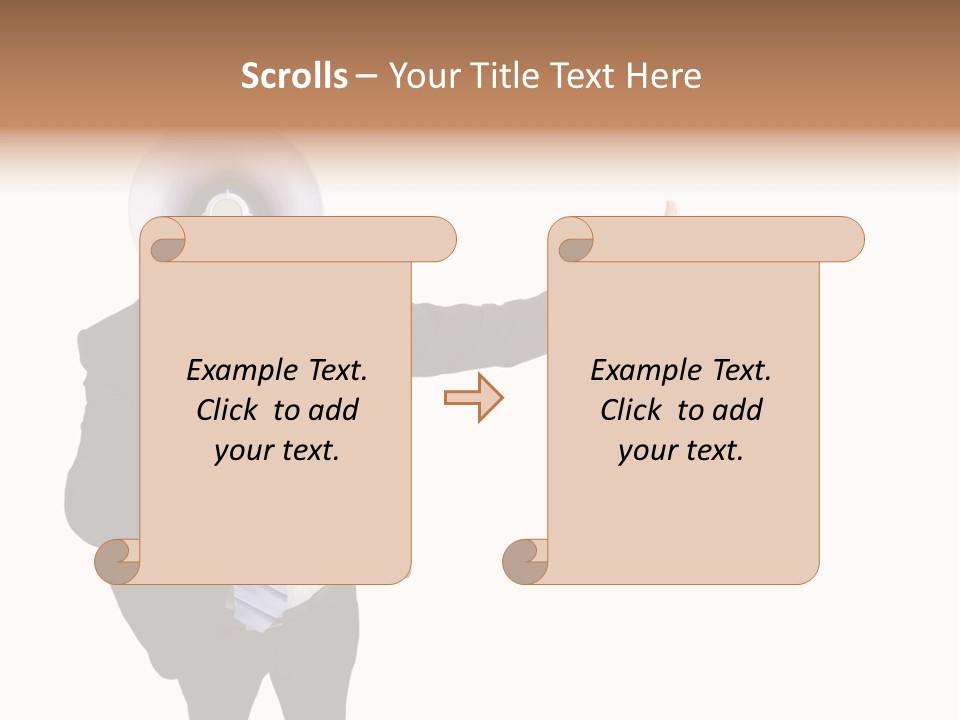 Shouting Speaker Energy PowerPoint Template