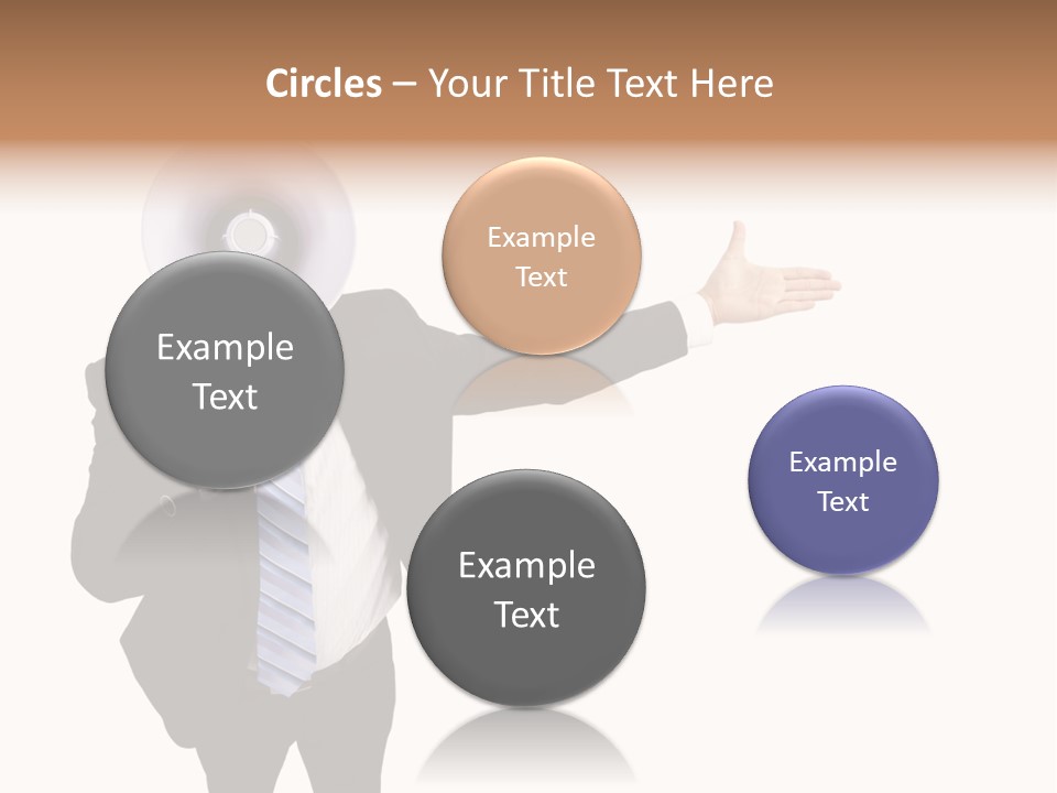 Shouting Speaker Energy PowerPoint Template