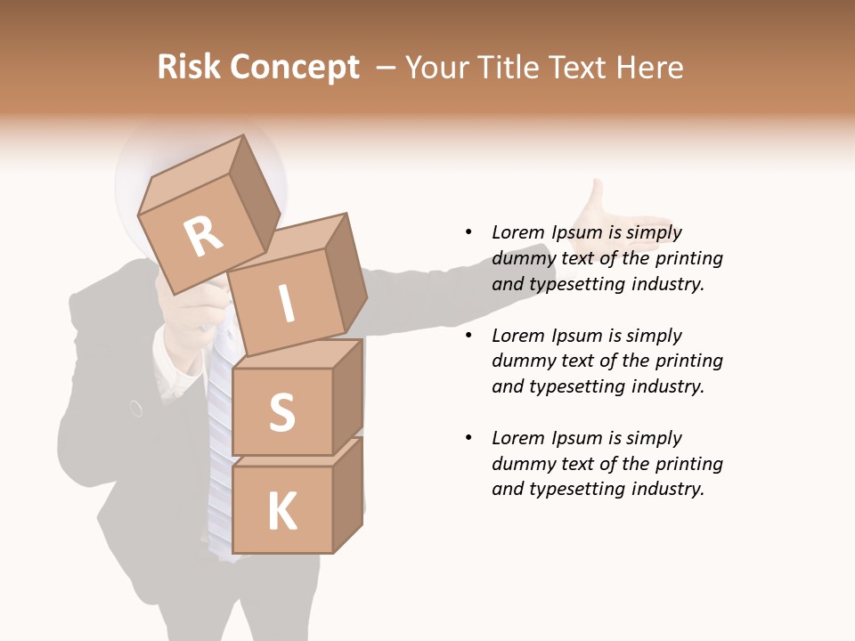 Shouting Speaker Energy PowerPoint Template