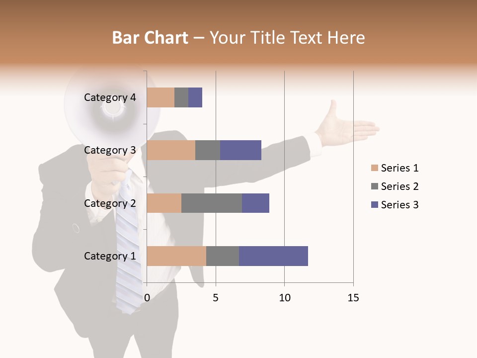 Shouting Speaker Energy PowerPoint Template