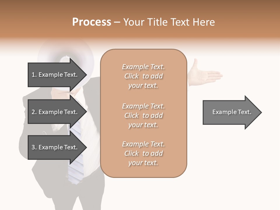 Shouting Speaker Energy PowerPoint Template