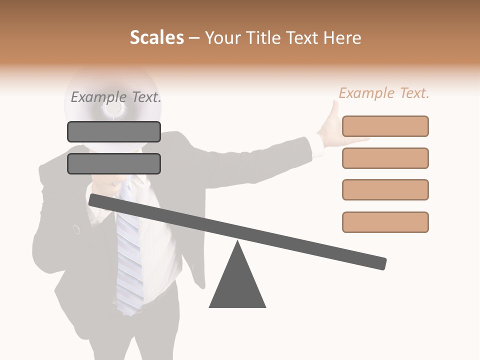Shouting Speaker Energy PowerPoint Template
