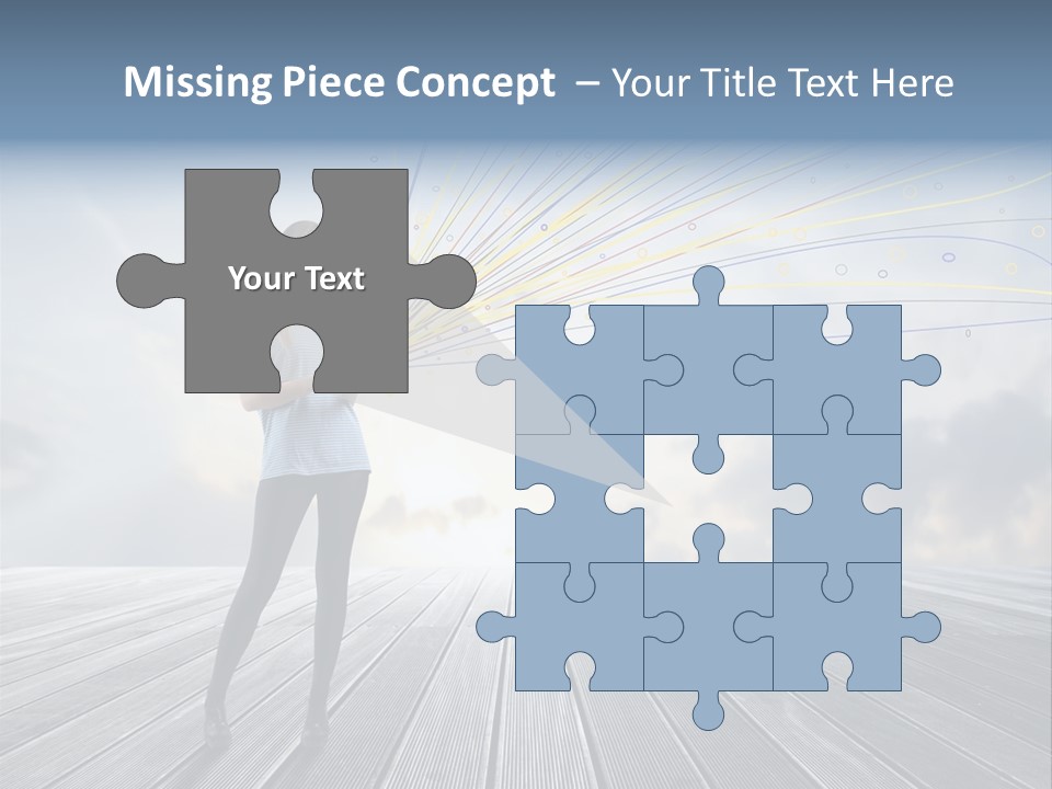 Teen Play Telephone PowerPoint Template