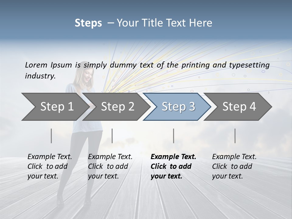 Teen Play Telephone PowerPoint Template
