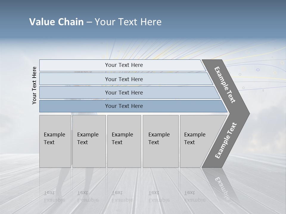 Teen Play Telephone PowerPoint Template