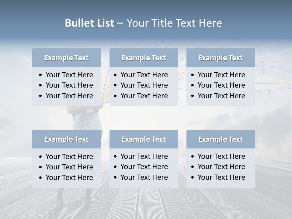 Teen Play Telephone PowerPoint Template