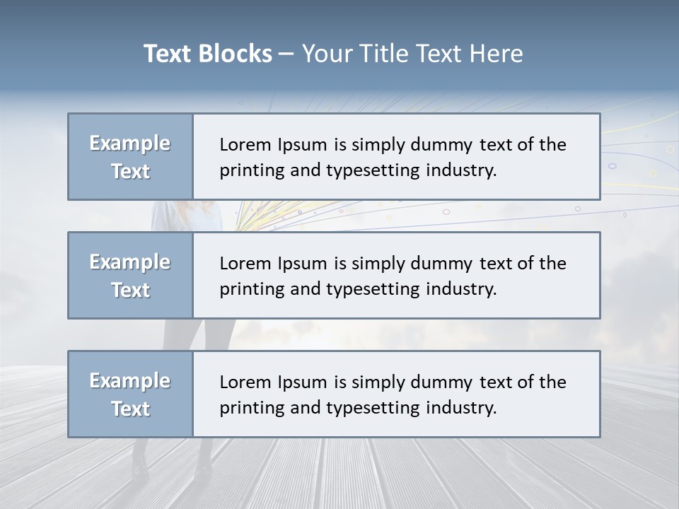 Teen Play Telephone PowerPoint Template