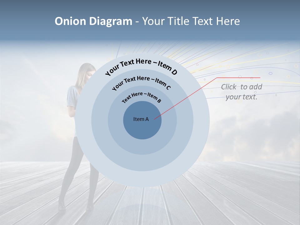 Teen Play Telephone PowerPoint Template