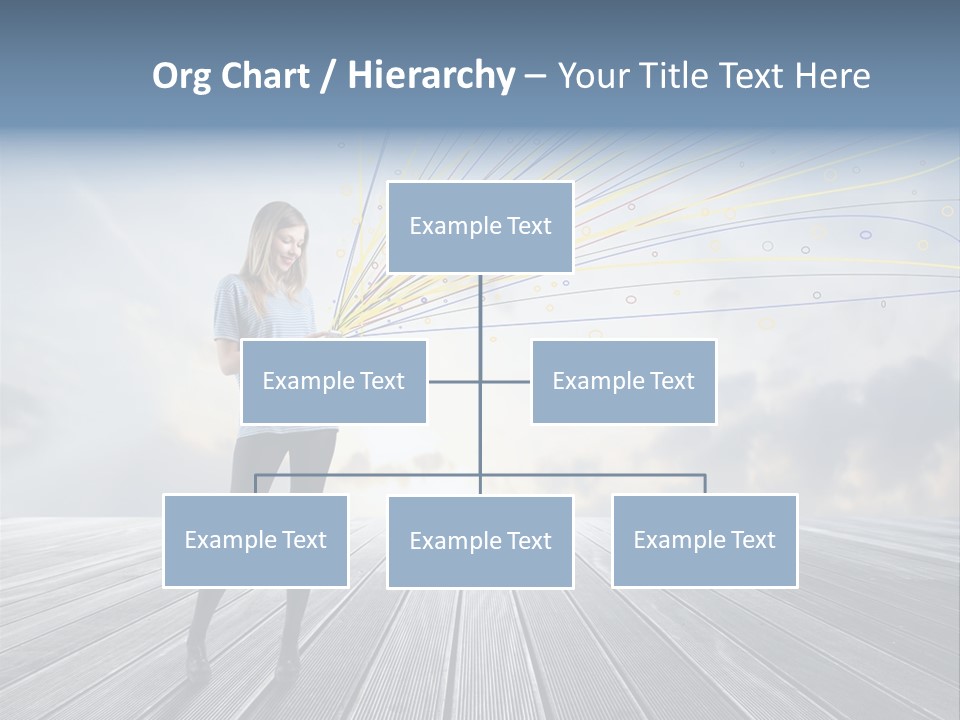 Teen Play Telephone PowerPoint Template