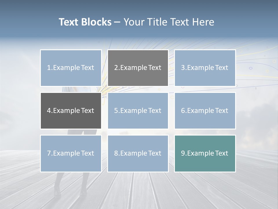 Teen Play Telephone PowerPoint Template