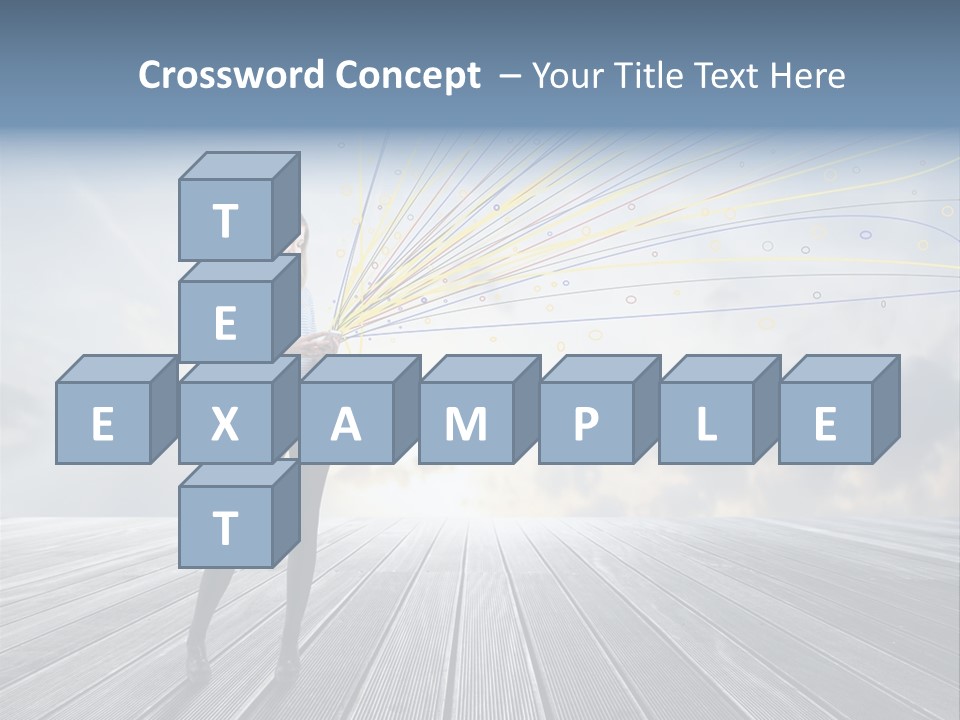 Teen Play Telephone PowerPoint Template