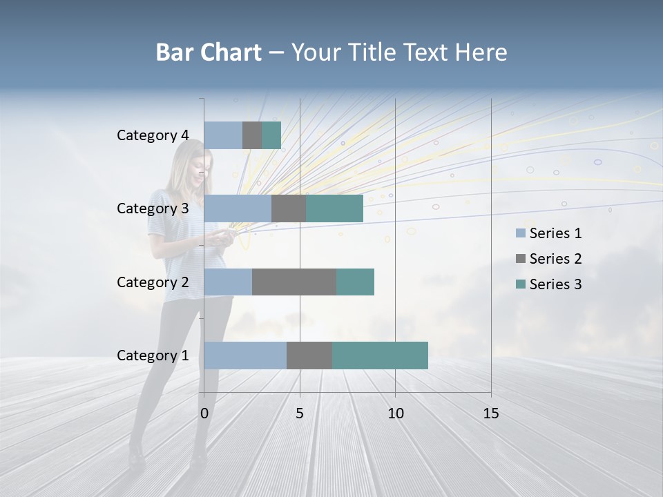 Teen Play Telephone PowerPoint Template