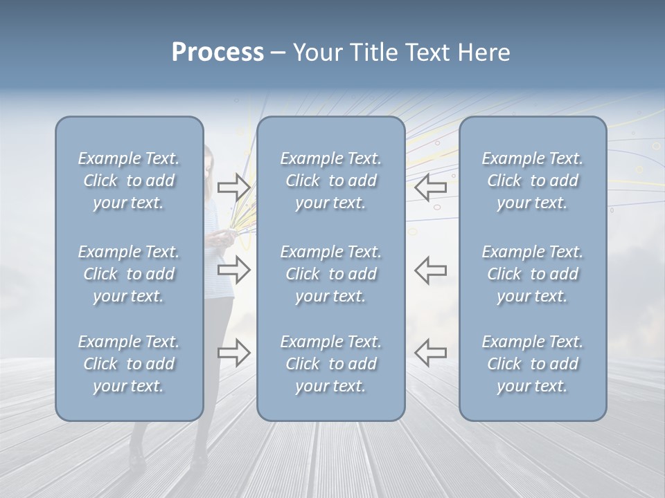 Teen Play Telephone PowerPoint Template