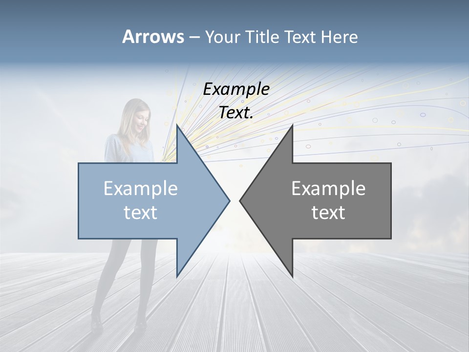 Teen Play Telephone PowerPoint Template