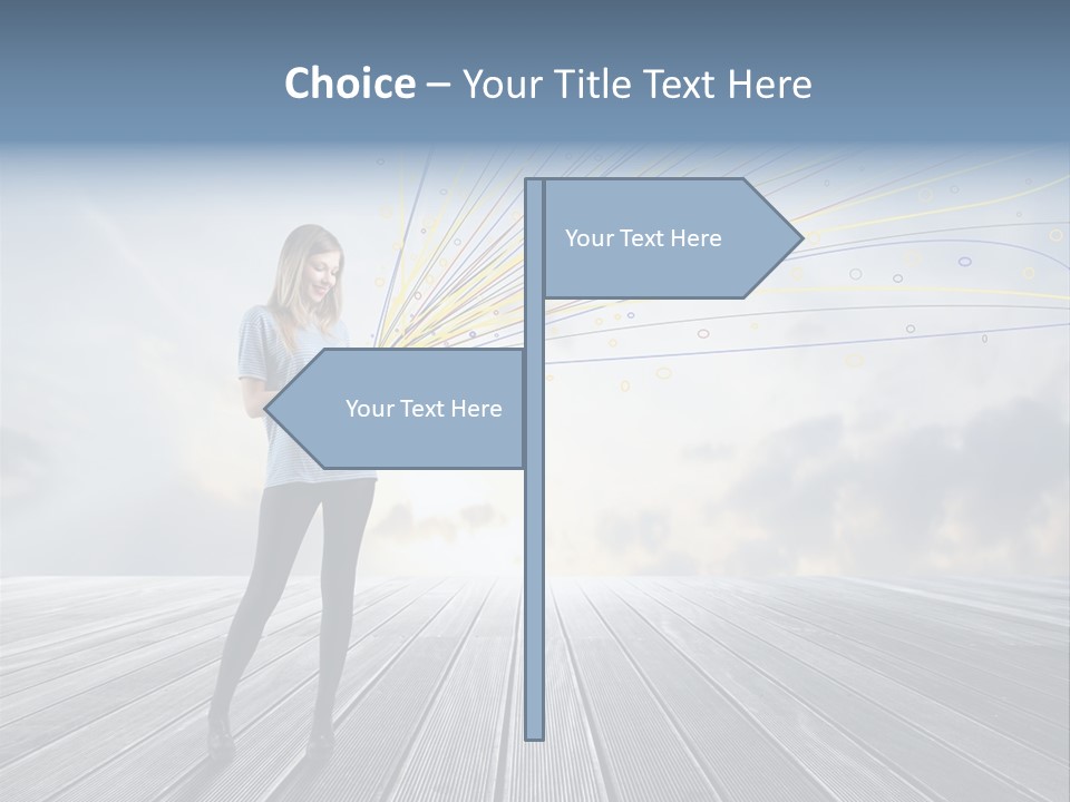 Teen Play Telephone PowerPoint Template