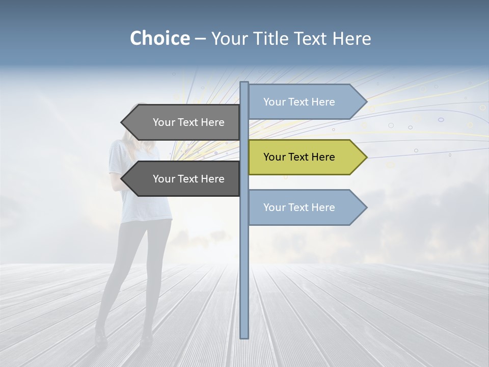 Teen Play Telephone PowerPoint Template