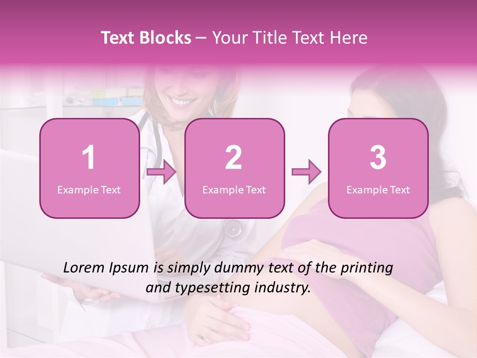 Medicine Caucasian Young PowerPoint Template