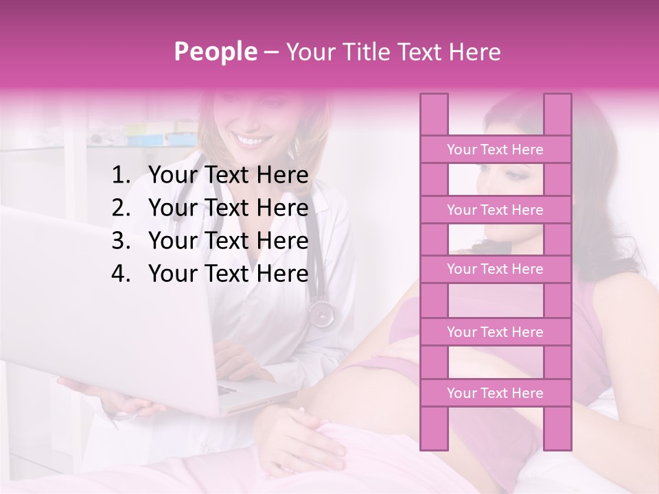 Medicine Caucasian Young PowerPoint Template