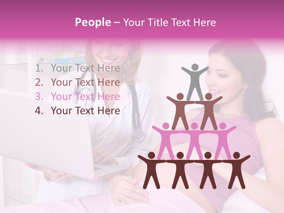 Medicine Caucasian Young PowerPoint Template