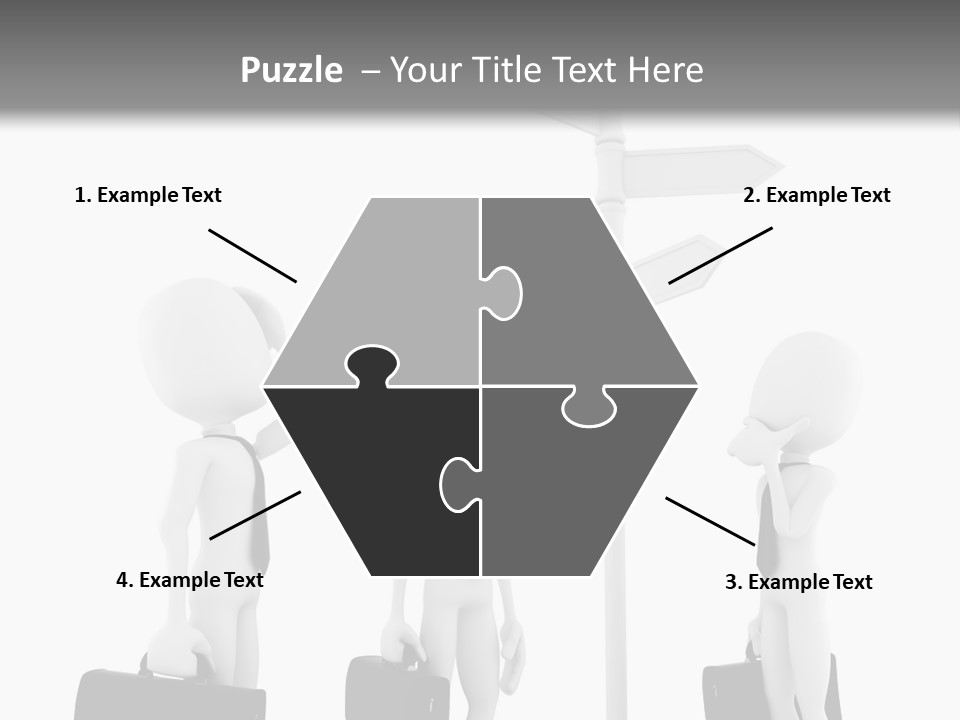 Thinking Success Problem PowerPoint Template