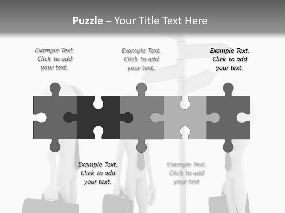 Thinking Success Problem PowerPoint Template