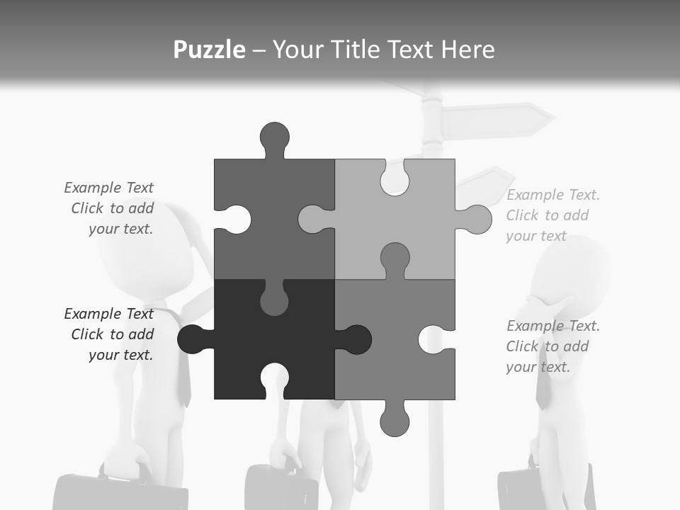 Thinking Success Problem PowerPoint Template